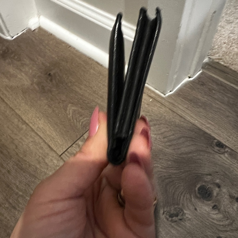 CHANEL Textured Black Leather Card Holder - Picture 7 of 10
